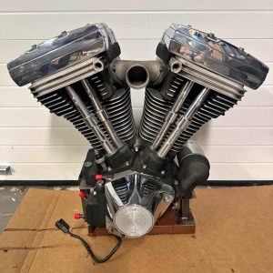 Black motor is out of a 97 softail 80” stock motor