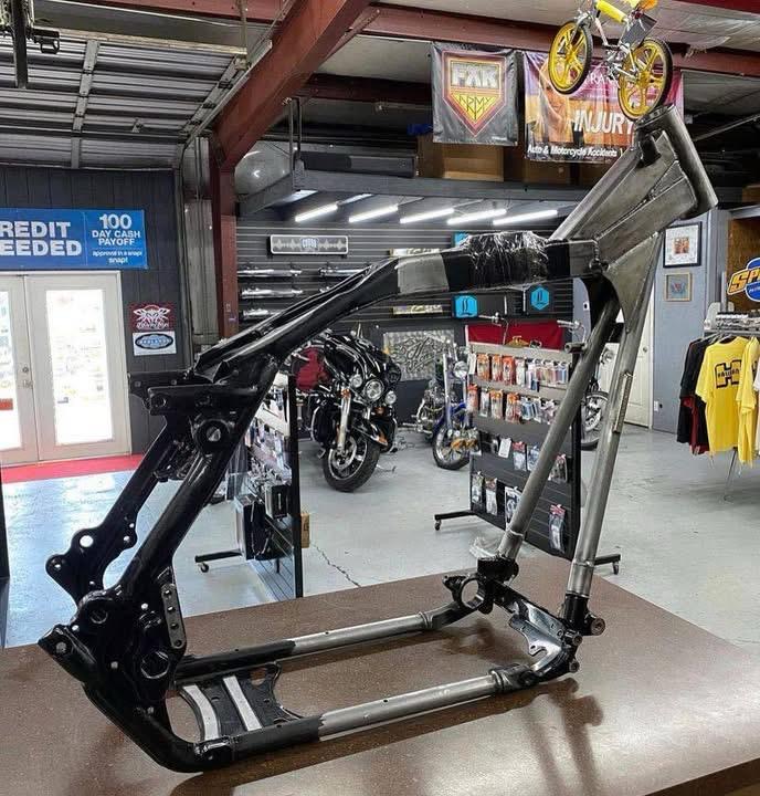 2014 Twin Cam Bagger chassis