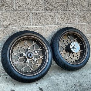 wheels 19x5.5 Front/Matching 18x5.5 Rear Bronze