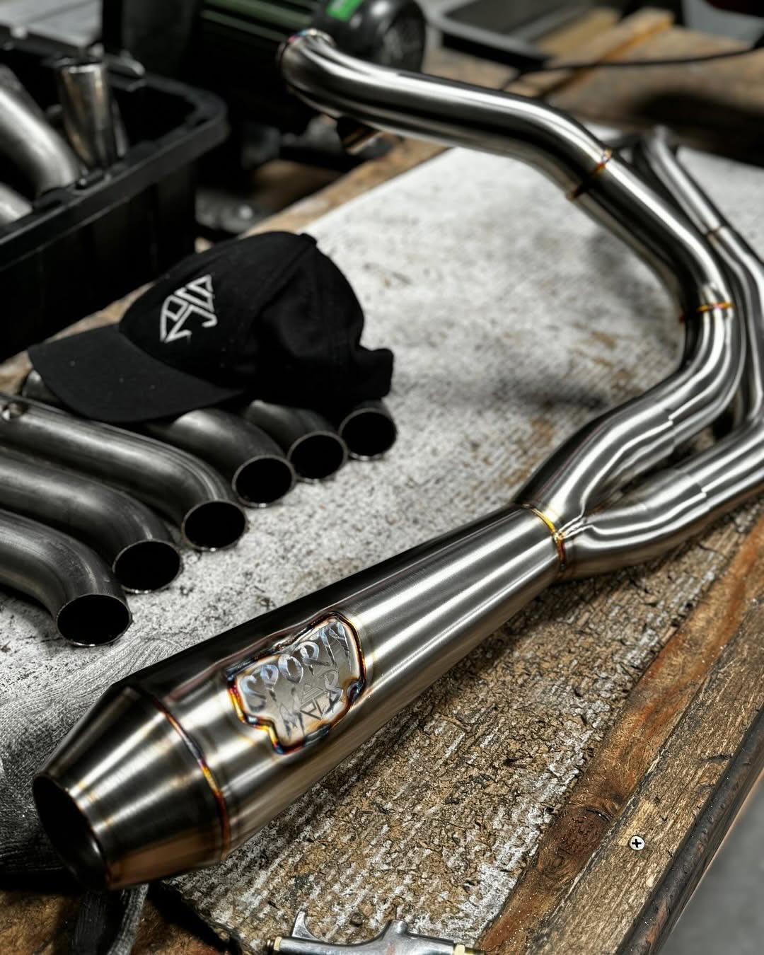 Sporty Mob x SPC badge Exhaust