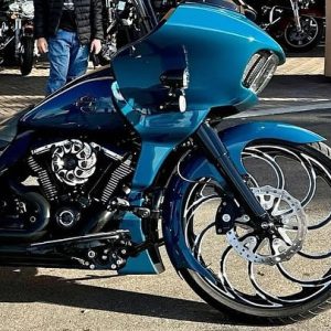 Arlen Ness 23” triple trees kit and Legend Suspension 23” front drop in cartridge kit 1 491462397 18034781483637606 6828092630833140362 n