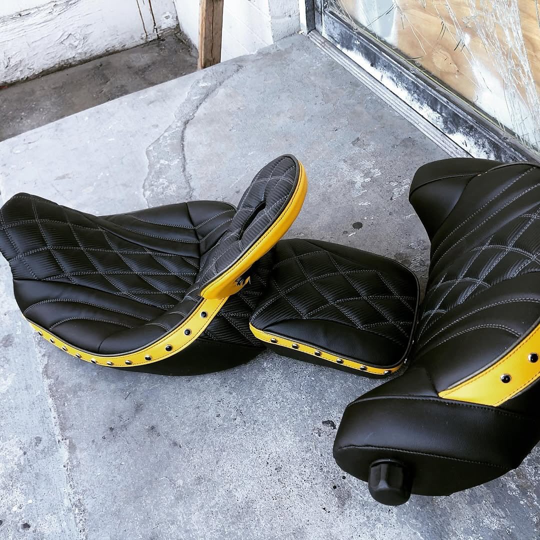 Corbin 4 piece Seat yellow/black