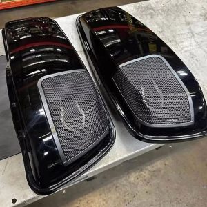 Oem vivid black speaker lids