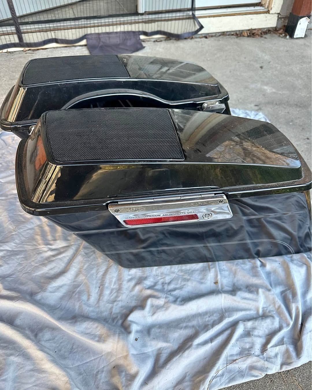 Harley Davidson hard bags