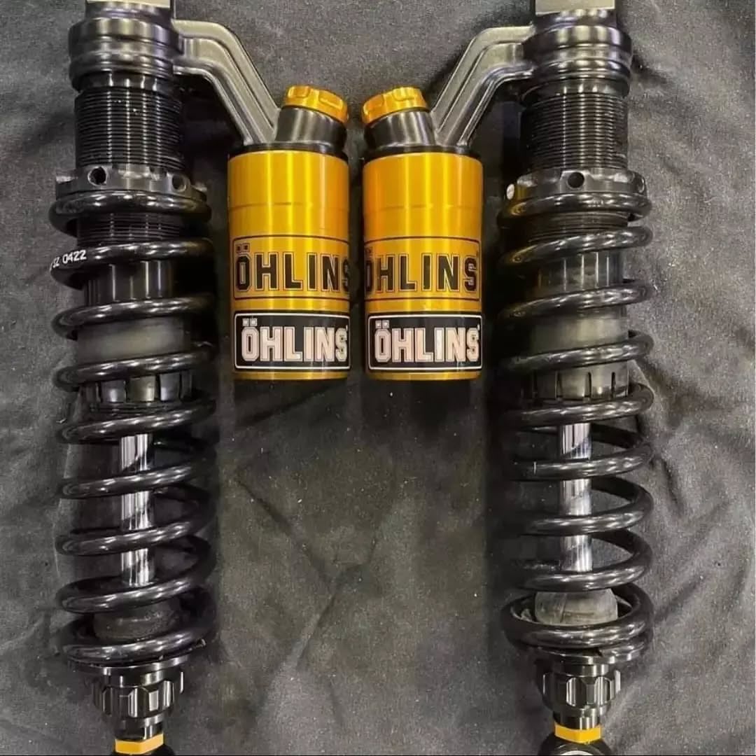 Harley DYNA Ohlins black line limited edition rear shocks