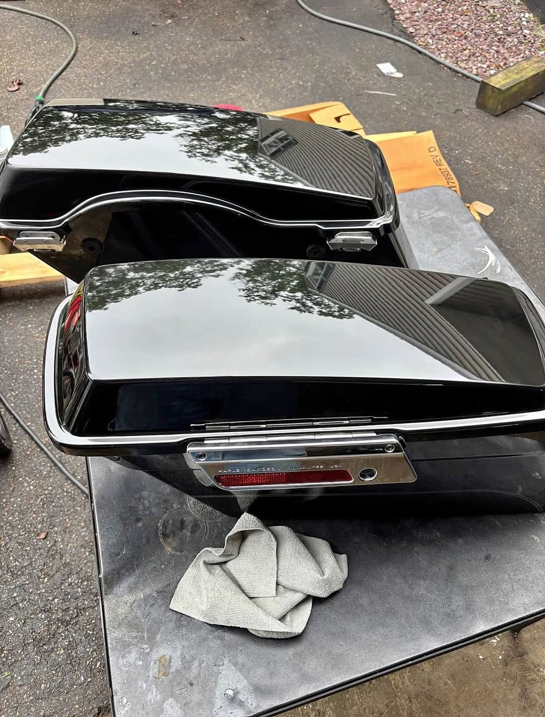 Genuine bags hardware and lids