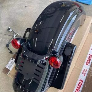 Home 143 Complete rear fender with rear light and harness